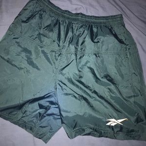 Vintage Reebok 90’s Forest Green Athletic Shorts